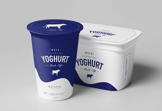 国外酸奶包装设计与中国牛奶包装设计的区别
